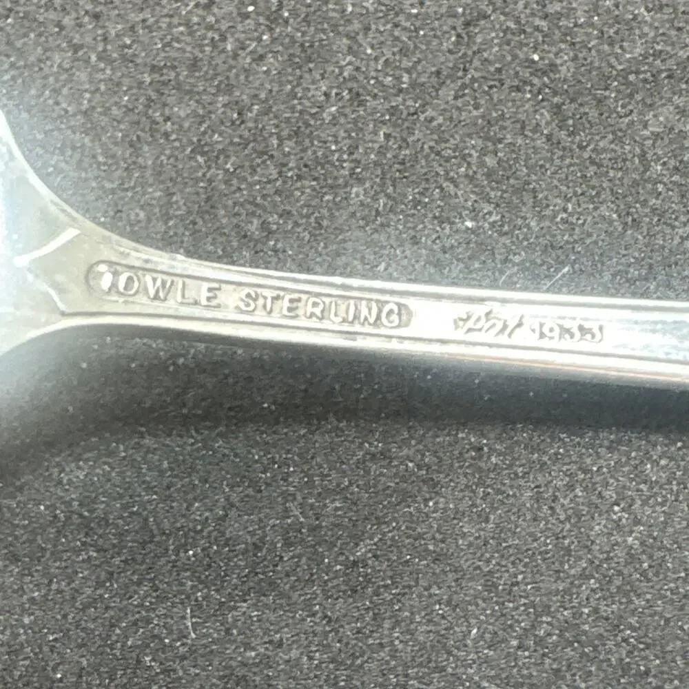 Vintage Sterling Silver Lemon Fork Cascade by Towle No Mono 5.5”
